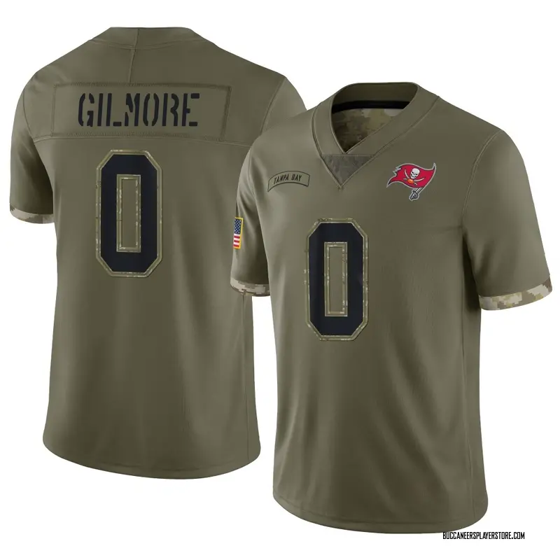 Nike Jy Gilmore Tampa Bay Buccaneers Limited Olive 2022 Salute To Service Jersey - Youth