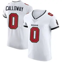Nike Kadarius Calloway Tampa Bay Buccaneers Elite White Vapor Jersey - Men's