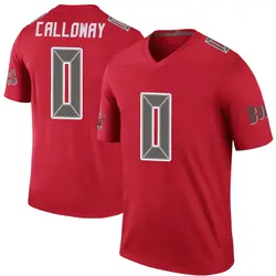 Nike Kadarius Calloway Tampa Bay Buccaneers Legend Red Color Rush Jersey - Youth