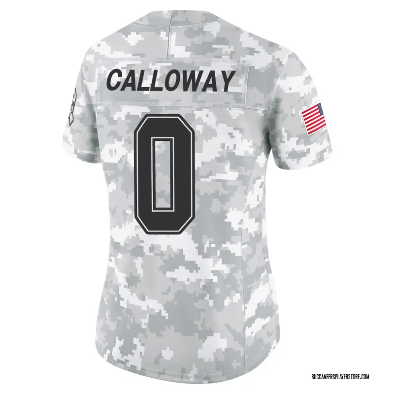 Nike Kadarius Calloway Tampa Bay Buccaneers Limited Arctic Camo 2024 Salute to Service Jersey - Women's