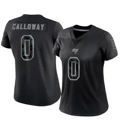 Nike Kadarius Calloway Tampa Bay Buccaneers Limited Black Reflective Jersey - Women's