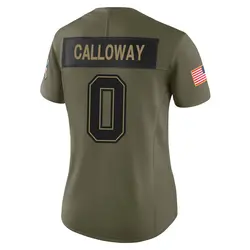 Nike Kadarius Calloway Tampa Bay Buccaneers Limited Olive 2025 Salute to Service Jersey - Women's