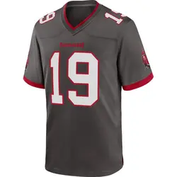 Nike Kameron Johnson Tampa Bay Buccaneers Game Pewter Alternate Jersey - Men's