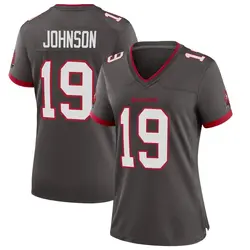 Nike Kameron Johnson Tampa Bay Buccaneers Game Pewter Alternate Jersey - Women's