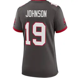 Nike Kameron Johnson Tampa Bay Buccaneers Game Pewter Alternate Jersey - Women's