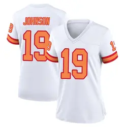Nike Kameron Johnson Tampa Bay Buccaneers Game White '76 Jersey - Women's