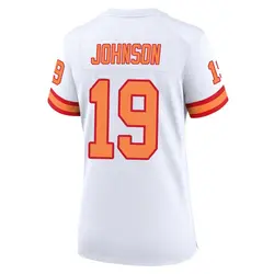 Nike Kameron Johnson Tampa Bay Buccaneers Game White '76 Jersey - Women's