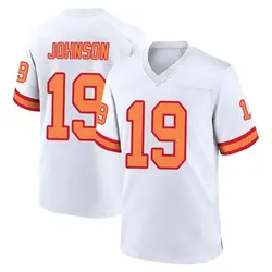 Nike Kameron Johnson Tampa Bay Buccaneers Game White '76 Jersey - Youth