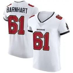 Nike Karsen Barnhart Tampa Bay Buccaneers Elite White Vapor Jersey - Men's