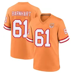 Nike Karsen Barnhart Tampa Bay Buccaneers Game Cream sicle 50th Season Jersey - Youth