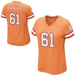 Nike Karsen Barnhart Tampa Bay Buccaneers Game Orange Alternate Jersey - Women's