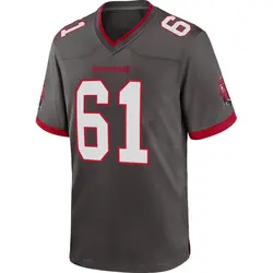 Nike Karsen Barnhart Tampa Bay Buccaneers Game Pewter Alternate Jersey - Men's