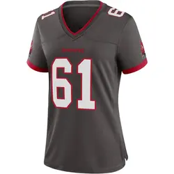 Nike Karsen Barnhart Tampa Bay Buccaneers Game Pewter Alternate Jersey - Women's