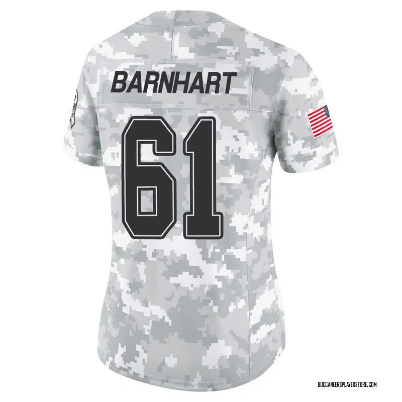 Nike Karsen Barnhart Tampa Bay Buccaneers Limited Arctic Camo 2024 Salute to Service Jersey - Women's