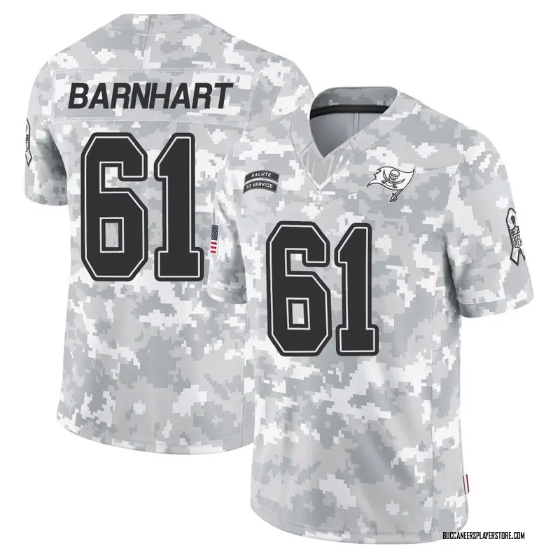 Nike Karsen Barnhart Tampa Bay Buccaneers Limited Arctic Camo 2024 Salute to Service Jersey - Youth