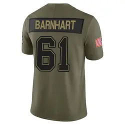 Nike Karsen Barnhart Tampa Bay Buccaneers Limited Olive 2025 Salute to Service Jersey - Men's