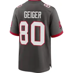 Nike Kaylon Geiger Tampa Bay Buccaneers Game Pewter Alternate Jersey - Men's
