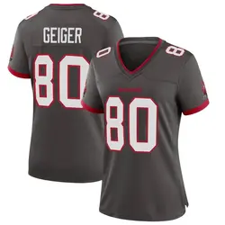 Nike Kaylon Geiger Tampa Bay Buccaneers Game Pewter Alternate Jersey - Women's