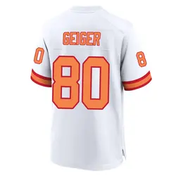 Nike Kaylon Geiger Tampa Bay Buccaneers Game White '76 50th Season Jersey - Youth