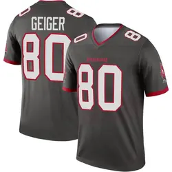 Nike Kaylon Geiger Tampa Bay Buccaneers Legend Pewter Alternate Jersey - Youth