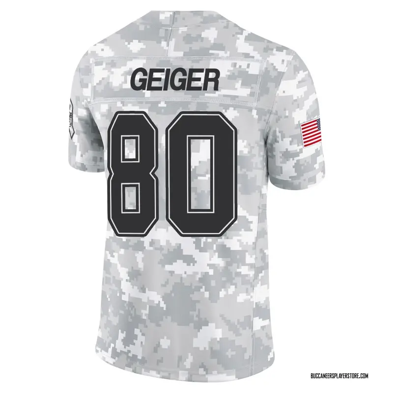 Nike Kaylon Geiger Tampa Bay Buccaneers Limited Arctic Camo 2024 Salute to Service Jersey - Men's