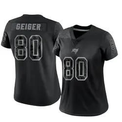 Nike Kaylon Geiger Tampa Bay Buccaneers Limited Black Reflective Jersey - Women's