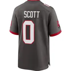 Nike Keionte Scott Tampa Bay Buccaneers Game Pewter Alternate Jersey - Men's