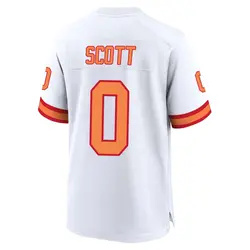 Nike Keionte Scott Tampa Bay Buccaneers Game White '76 Jersey - Men's