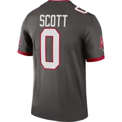 Nike Keionte Scott Tampa Bay Buccaneers Legend Pewter Alternate Jersey - Men's