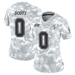 Nike Keionte Scott Tampa Bay Buccaneers Limited Arctic Camo 2024 Salute to Service Jersey - Women's
