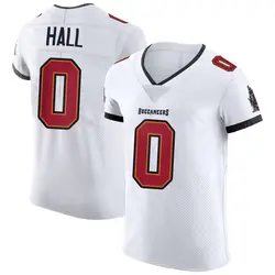 Nike Kemon Hall Tampa Bay Buccaneers Elite White Vapor Jersey - Men's
