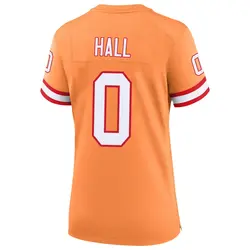 Nike Kemon Hall Tampa Bay Buccaneers Game Cream sicle 50th Season Jersey - Women's