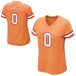 Nike Kemon Hall Tampa Bay Buccaneers Game Orange Alternate Jersey - Women's