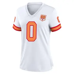 Nike Kemon Hall Tampa Bay Buccaneers Game White '76 50th Season Jersey - Women's