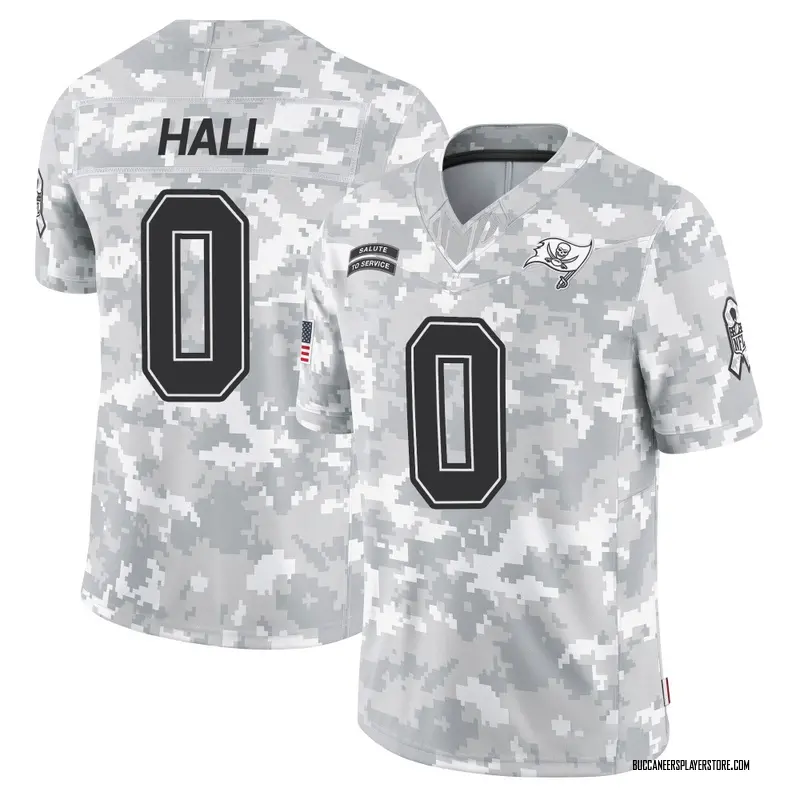 Nike Kemon Hall Tampa Bay Buccaneers Limited Arctic Camo 2024 Salute to Service Jersey - Youth