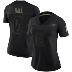 Nike Kemon Hall Tampa Bay Buccaneers Limited Black 2020 Salute To Service Jersey - Women's