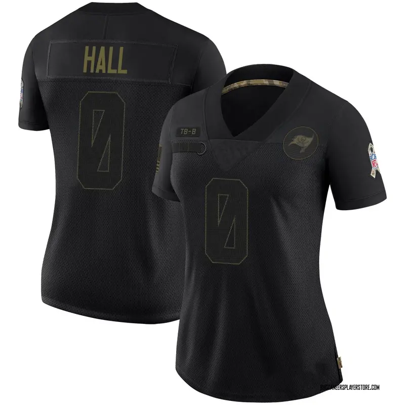 Nike Kemon Hall Tampa Bay Buccaneers Limited Black 2020 Salute To Service Jersey - Women's