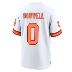 Nike Kenneth Gainwell Tampa Bay Buccaneers Game White '76 50th Season Jersey - Men's