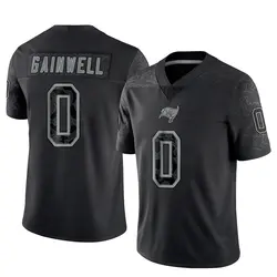 Nike Kenneth Gainwell Tampa Bay Buccaneers Limited Black Reflective Jersey - Youth