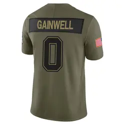 Nike Kenneth Gainwell Tampa Bay Buccaneers Limited Olive 2025 Salute to Service Jersey - Men's