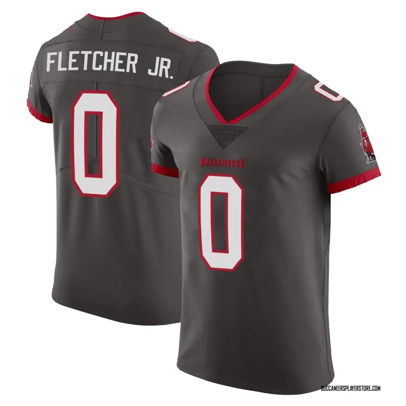 Nike Kenny Fletcher Jr. Tampa Bay Buccaneers Elite Pewter Alternate Vapor Jersey - Men's