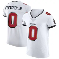 Nike Kenny Fletcher Jr. Tampa Bay Buccaneers Elite White Vapor Jersey - Men's