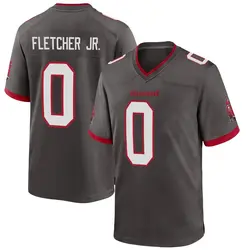 Nike Kenny Fletcher Jr. Tampa Bay Buccaneers Game Pewter Alternate Jersey - Men's