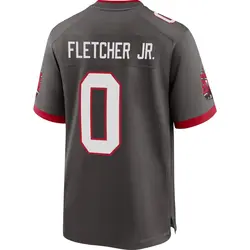 Nike Kenny Fletcher Jr. Tampa Bay Buccaneers Game Pewter Alternate Jersey - Youth