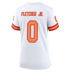 Nike Kenny Fletcher Jr. Tampa Bay Buccaneers Game White '76 50th Season Jersey - Women's
