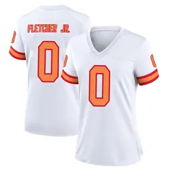 Nike Kenny Fletcher Jr. Tampa Bay Buccaneers Game White '76 Jersey - Women's