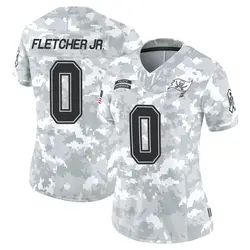 Nike Kenny Fletcher Jr. Tampa Bay Buccaneers Limited Arctic Camo 2024 Salute to Service Jersey - Women's