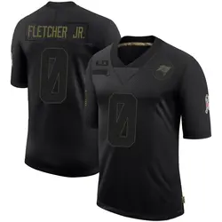 Nike Kenny Fletcher Jr. Tampa Bay Buccaneers Limited Black 2020 Salute To Service Jersey - Youth