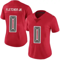 Nike Kenny Fletcher Jr. Tampa Bay Buccaneers Limited Red Team Color Vapor Untouchable Jersey - Women's