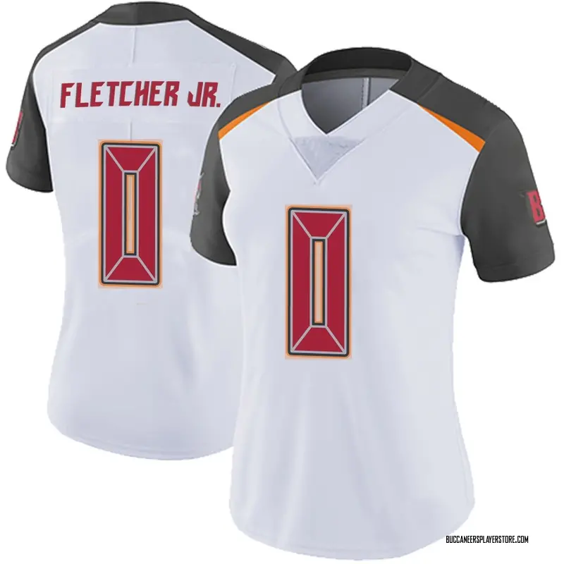 Nike Kenny Fletcher Jr. Tampa Bay Buccaneers Limited White Vapor Untouchable Jersey - Women's